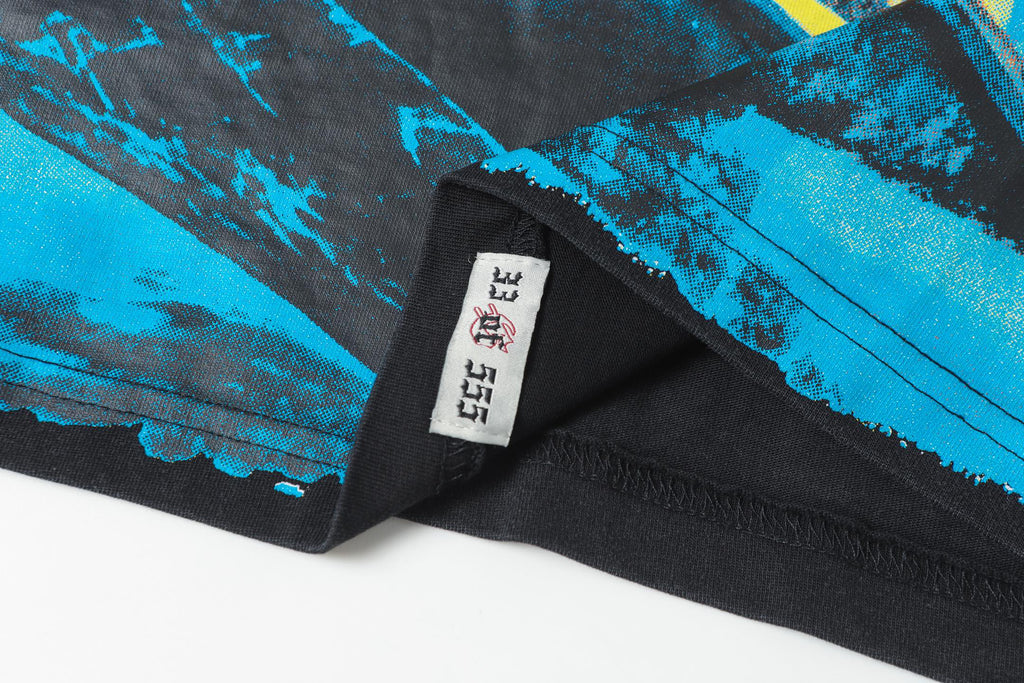 Godspeed Jet Ski Skeleton Miami Graphic Tee