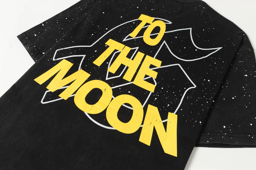 Godspeed Astronaut Galaxy Vintage Graphic Tee