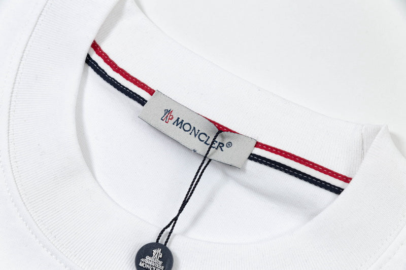 Moncler Badge Logo T-Shirt White