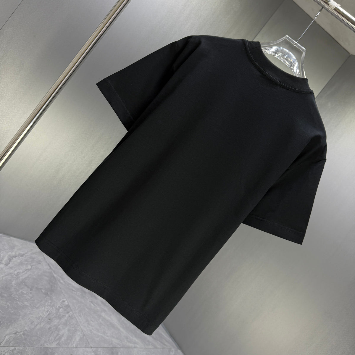 Moncler Script Logo T-Shirt Black