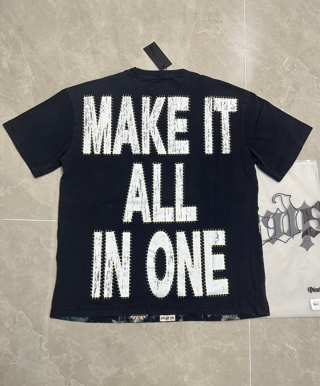 Godspeed Astronaut Sunflower "Make It All In One" Vintage Short‑Sleeve Tee
