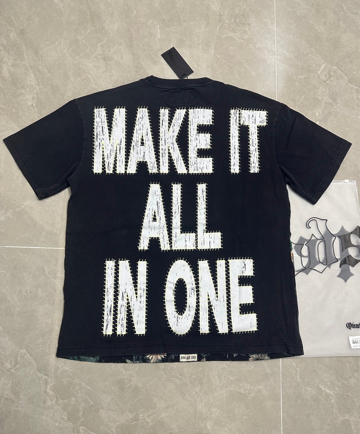 Godspeed Astronaut Sunflower "Make It All In One" Vintage Short‑Sleeve Tee