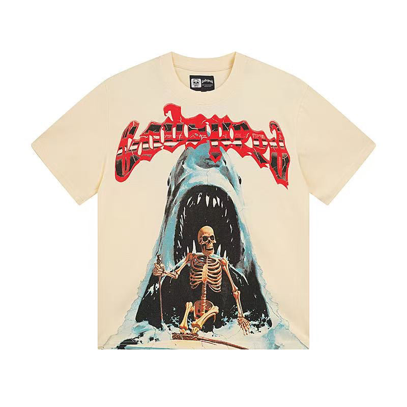 Godspeed Shark Skeleton Sun‑Eye Short‑Sleeve T‑Shirt