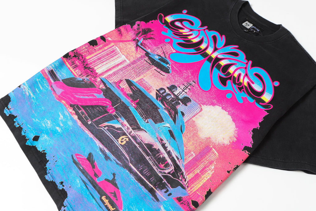 Godspeed Miami Yacht Vintage Graphic Tee