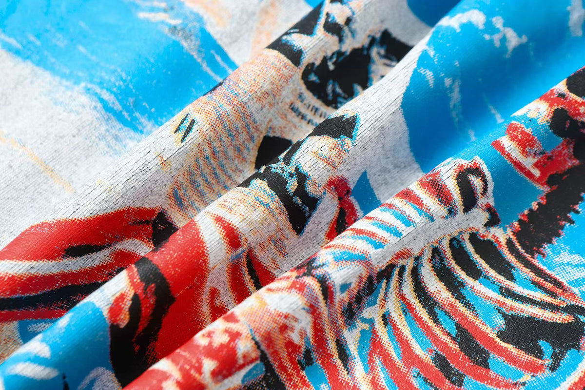Godspeed Beach Skeleton Short‑Sleeve T‑Shirt (Black)