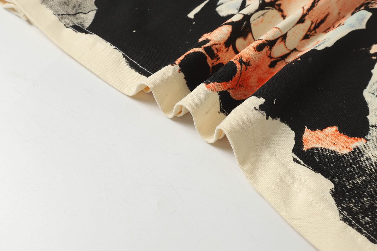 Godspeed Sunglass Skull City Short‑Sleeve T‑Shirt (Cream)