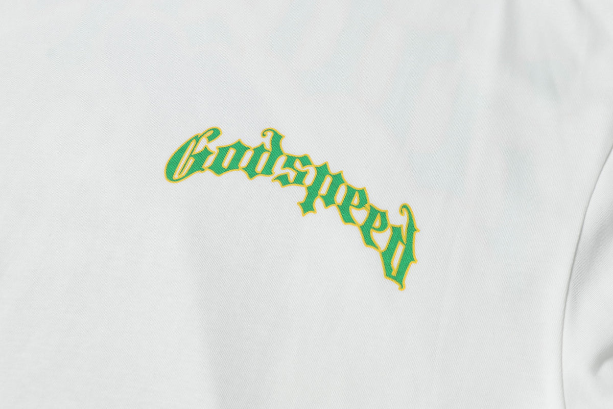 Godspeed Balaclava Skull Double‑Sided Vintage Short‑Sleeve Tee