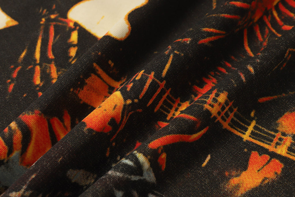 Godspeed Skeleton Guitarist Short‑Sleeve T‑Shirt